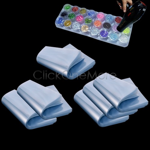 Transparent Shrink Wrap Film Bag Heat Seal Gift Packing 11 cm x 15 cm