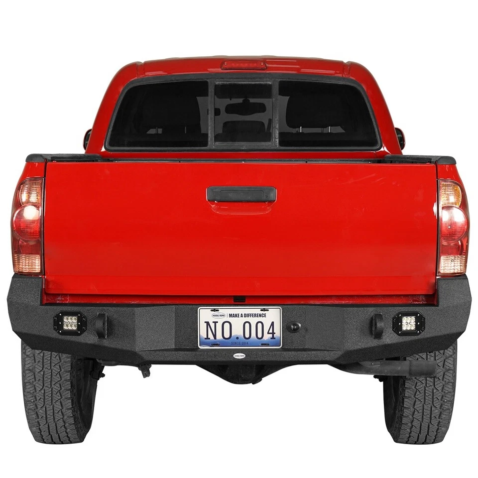 Engate receptor Hooke Road parachoque traseiro 2 polegadas para 2005-2015 Toyota Tacoma - Imagem 3 de 4