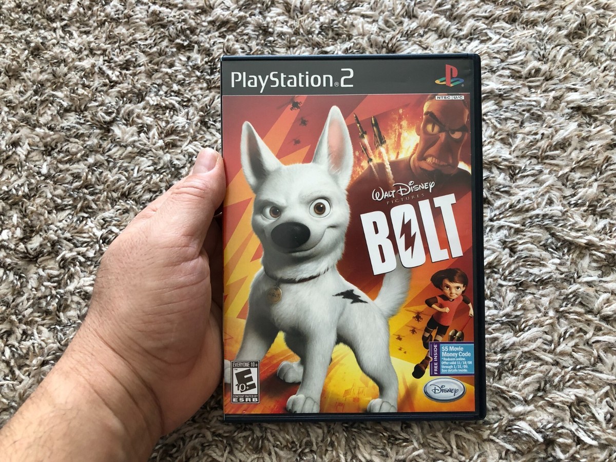 PS2 Bolt (PlayStation 2, 2002) CIB W/ Reg Cards Inserts Black Label Tested
