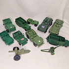 Vintage VEHICLES Half Track Marx Battleground Ideal Jeep Tim Mee cannons