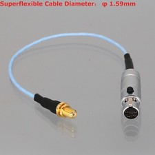 Mini XLR TA5F 5P Female to Microdot Jack Cable Earset Microphone Wireless system