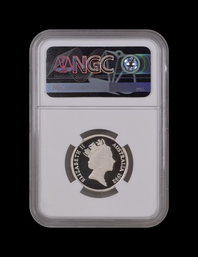 AUSTRALIA. 1992, 1 Dollar, Silver - NGC PF69 - Top Pop 🥇 Barcelona, Javelin P&R - Picture 4 of 6