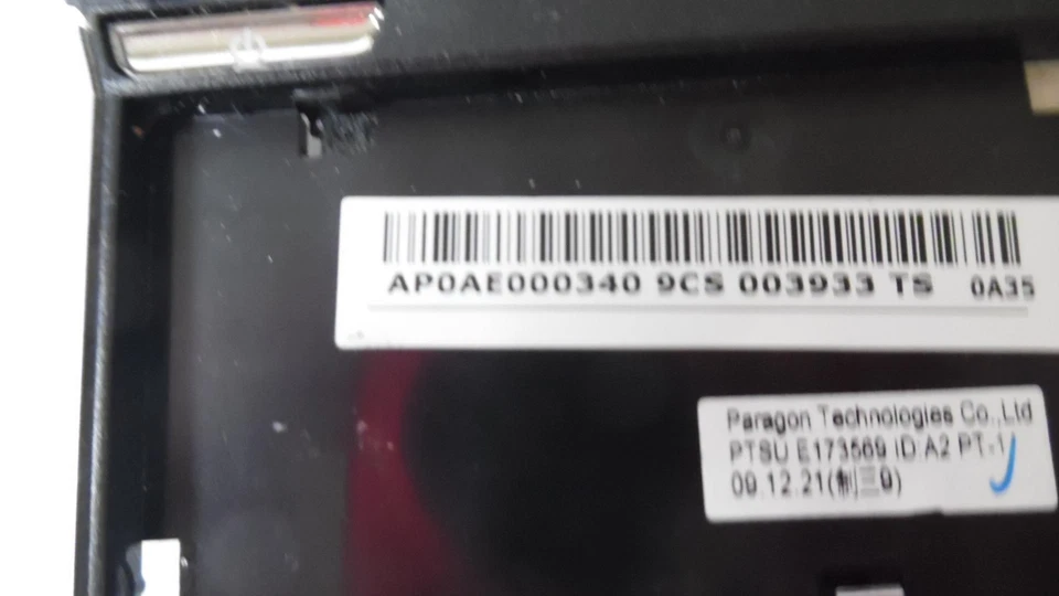 Acer Aspire One 532H-2789 10.1" - Reposamanos con Panel Táctil - AP0AE000340 Foto 4 de 4
