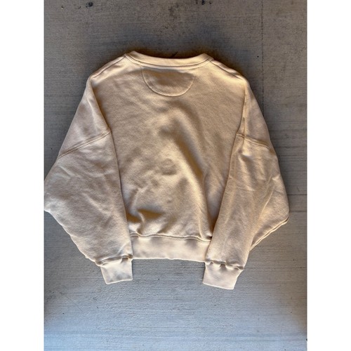 American Eagle Pullover Sweatshirt Button Up Waffle Knit Top Medium - Picture 4 of 6