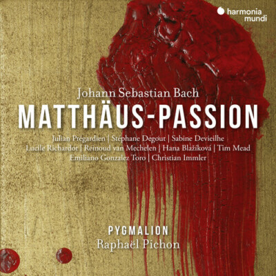 Bach: Matthaus-Passion by Pygmalion / Pichon, Raphael (CD, 2022)