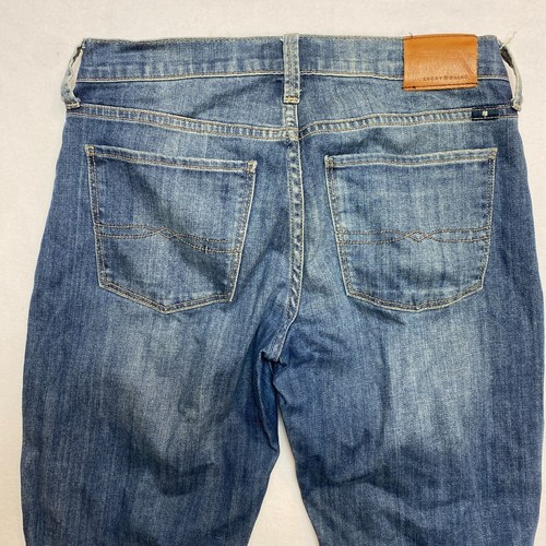 Lucky Brand Mollie Crop Jeans Women's 26 Blue Distressed Denim - Picture 8 of 9