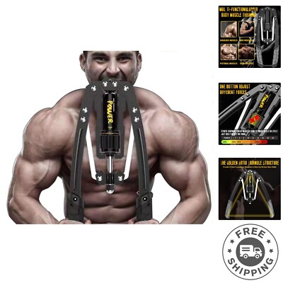 Twister Arm Exerciser - Adjustable 22-440lbs Hydraulic Power/Home Chest Expan...