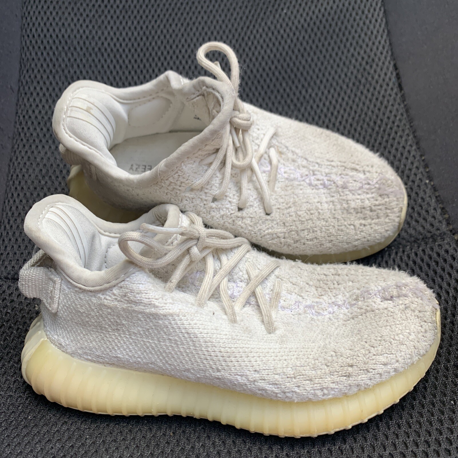 Yeezy Boost 350 V2 Infant 8K BB6373 Pre-Owned Cream Triple White Adidas 2017