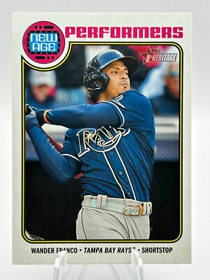 WANDER FRANCO 2023 TOPPS HERITAGE NEW AGE PERFORMER #NA-23 JT