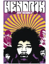 Jimi Hendrix Poster 24in x 36in