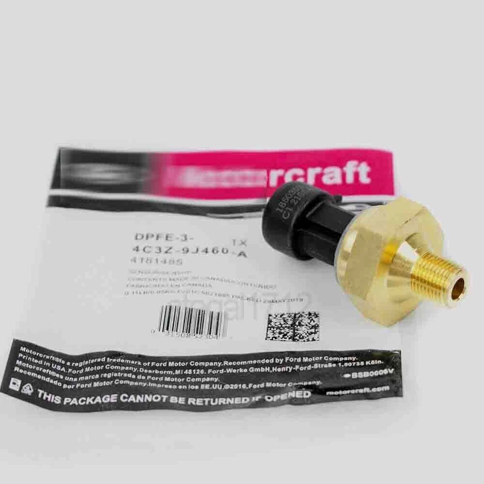 OEM Exhaust Back Pressure EBP Sensor 97-05 Diesel 6.0L / 7.3L 4C3Z-9J460-A Foto 2 de 4