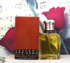 Tuscany Per Uomo EDT Spray 3.4 Oz. Original Formula. Made In England