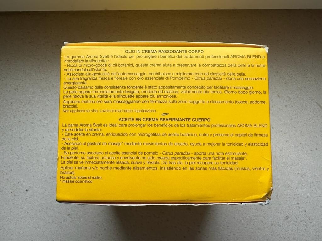 DECLÉOR Aroma Svelt Body Firming Oil in Cream 200ml for sale online eBay