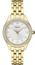 Seiko Essentials White Women's Watch - SUR394