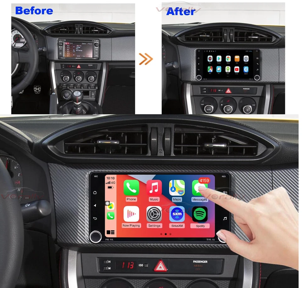 For 2013-2016 Scion FR-S Apple Carplay Car Radio 4+64 Android 13 Navi GPS Player - Image 2 of 4