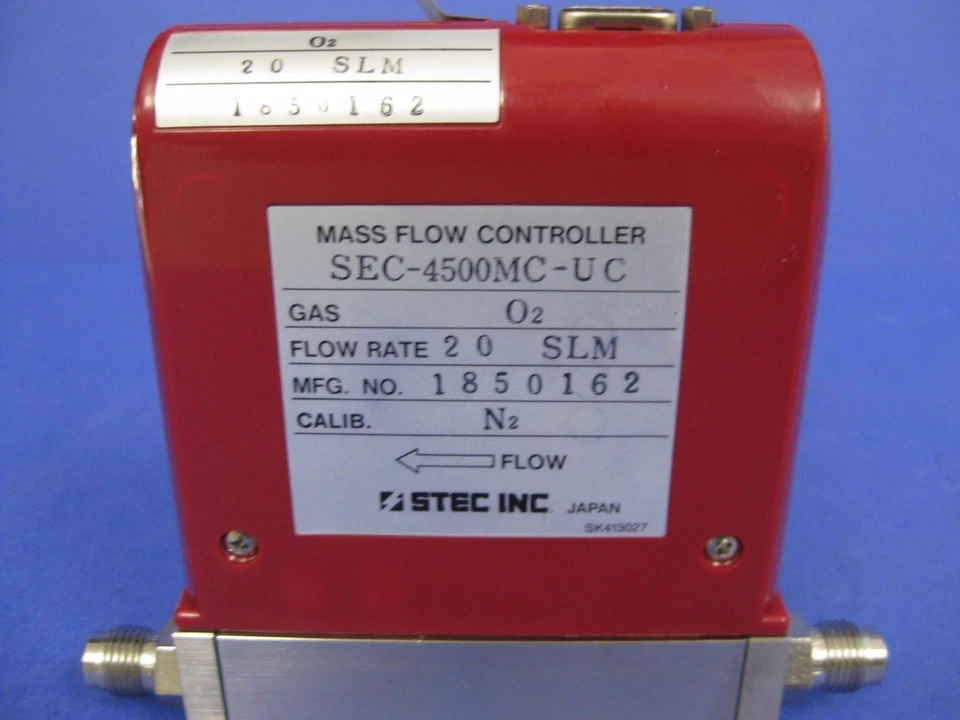 Stec SEC-4500MC-UC Mass Flow Controller  20 SLM, O2, Used - Image 2 of 4