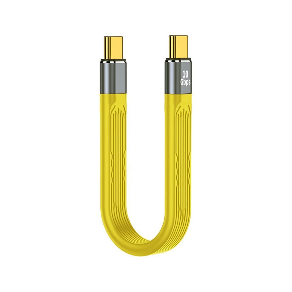QC4 40Gbps PD 100W Type C Data Cord Fast Charging Cable Short USB C Cable