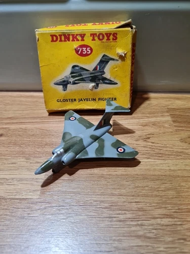 Vintage Dinky 735 Gloster Javelin Fighter - VGC in Original Box [2]