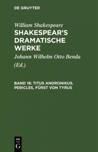 Thumbnail - Titus Andronikus. Pericles, Fürst Von Tyrus 6745