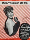 DEANNA DURBIN - SOMETHING IN THE WIND - VINTAGE ORIGINAL 1947
