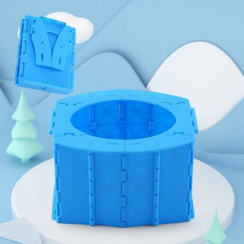 Portable Toilet, Flush Potty, Car Travel Camping Outdoor Hiking For Adult Kid - Picture 10 of 13