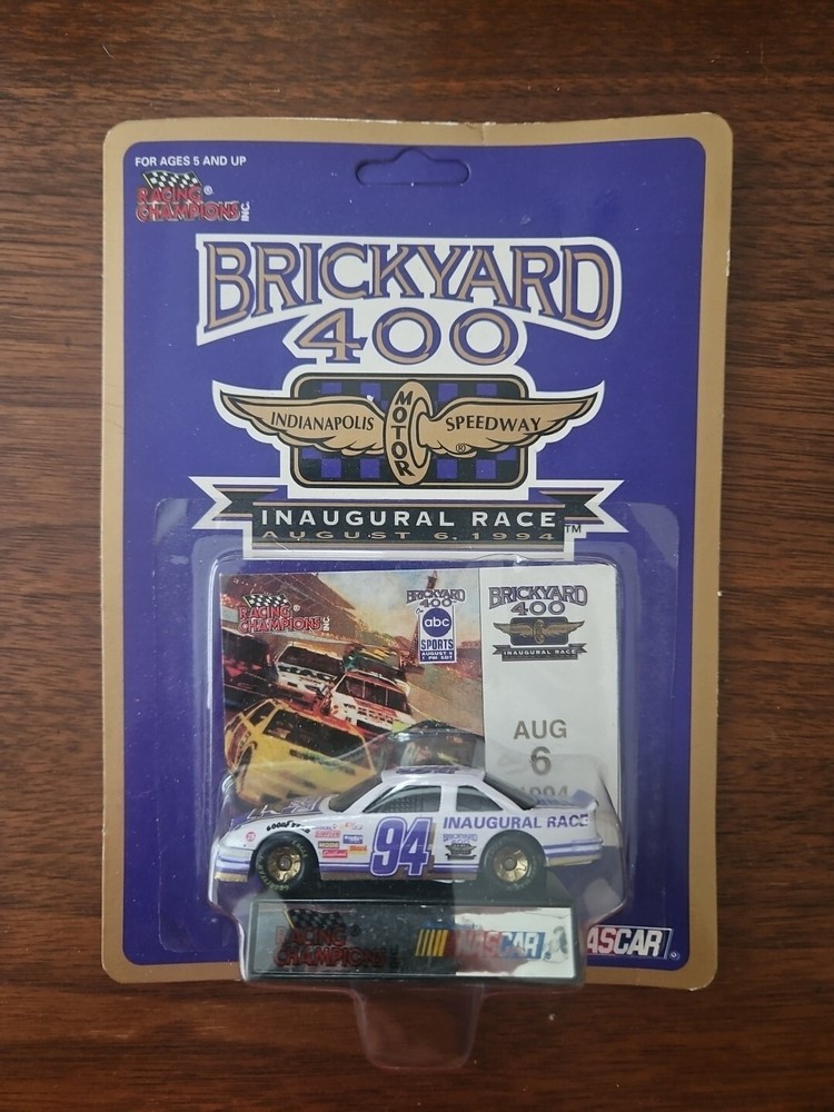 Racing Champions Brickyard 400 #94 Inaugural Collectible NASCAR Car 1994 NIB
