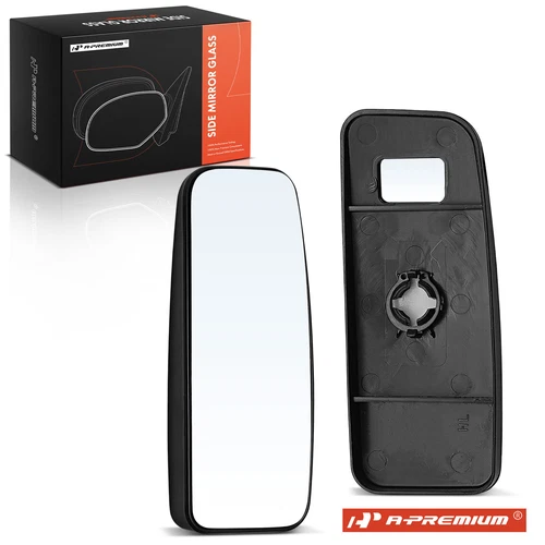 A-Premium Driver Lower Mirror Glass w/ Manual Adjust for Mercedes-Benz 2010-2018