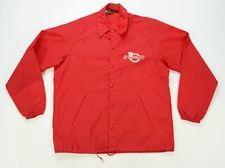 Rare Vintage CHAMPION Domenico's Kailua Yamaha Jacket 70s Running Man Tag Red M