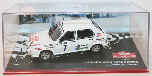 Altaya 1/43 Scale - Citroen Visa 1000 Pistes - Rallye Monte Carlo 1985 - Picture 2 of 3