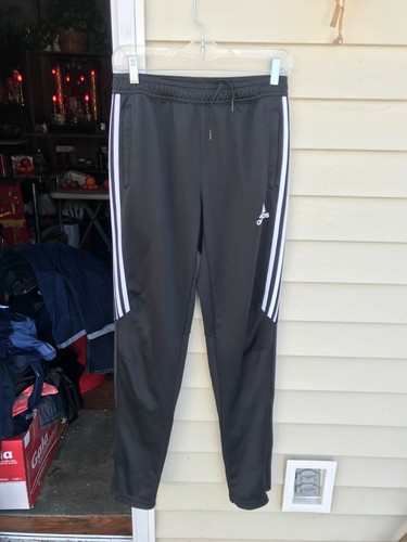 Adidas Climacool Youth Warmup Pants Size XL 3-Striped Elastic Pull-On Zip Ankles - Picture 2 of 9