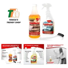 ScumBlaster: Soap Scum Remover, Tile and Grout Cleaner, Hard Water Stains and...