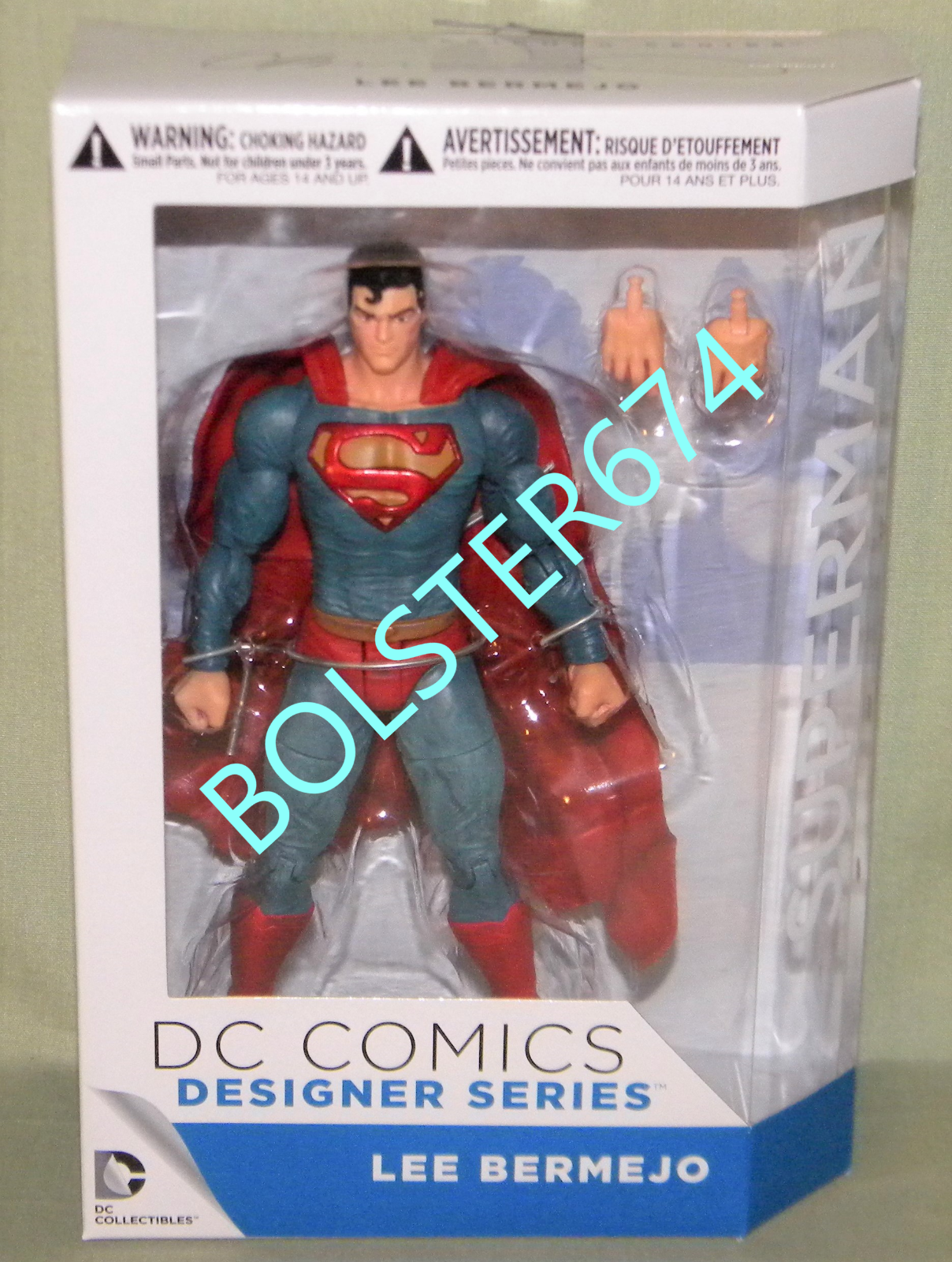 lee bermejo superman action figure