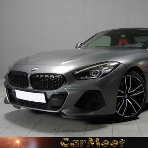For 19-22 BMW G29 Z4 Roaster Diamond Look Front Kidney Grille Gloss Black Paint - Picture 4 of 5
