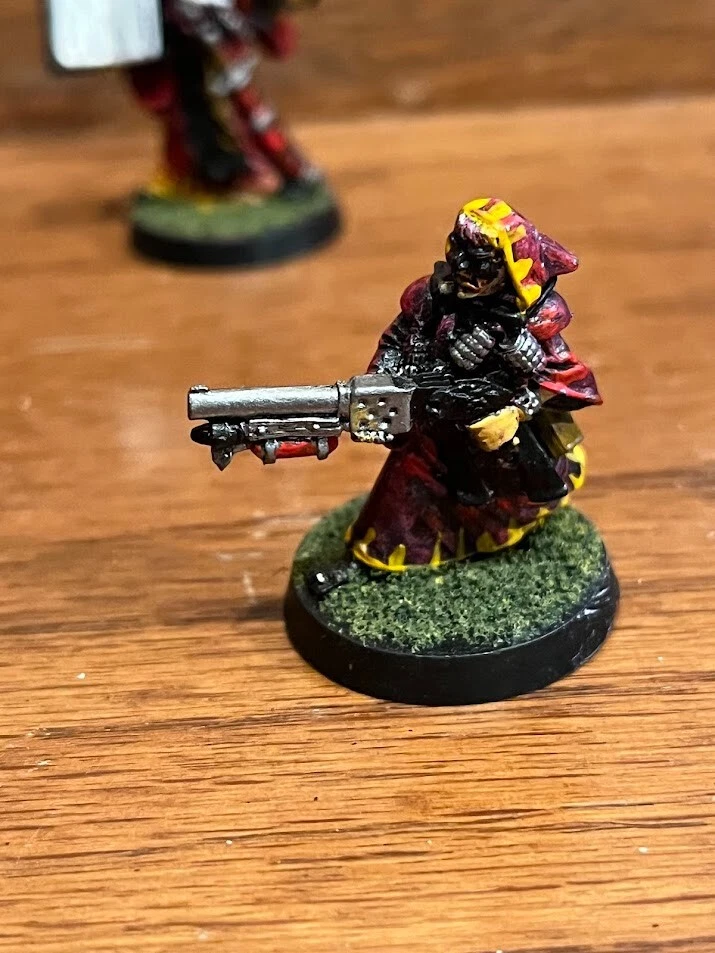 Painted Cawdor Redemptionists Gang Necromunda Large Metal Collection Citadel Lot - Image 3 of 4