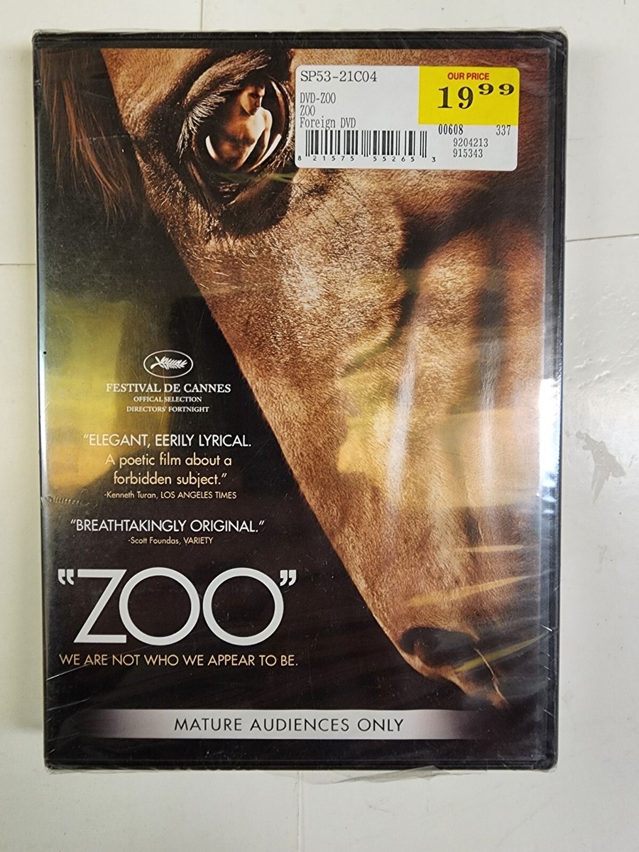 Zoo (DVD, 2007, Widescreen) BRAND NEW SEALED FREE SHIPPING