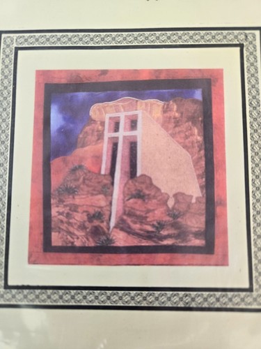 Chapel of the Holy Cross ~ Sedona Arizona Applique Quilt Pattern Southwest NIP - Picture 3 of 4