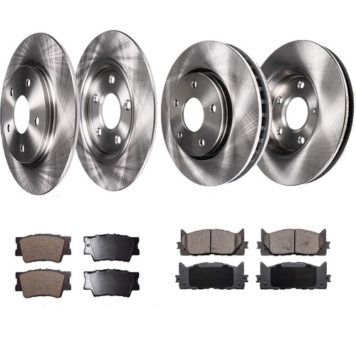 AutoShack 10.86 (275.8 mm) Front Vented Brake Rotors + Ceramic