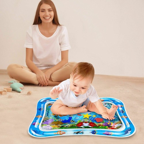 Inflatable Fun Activity Water Mat Play Center For Kids Baby Children Infants AU - Picture 6 of 6