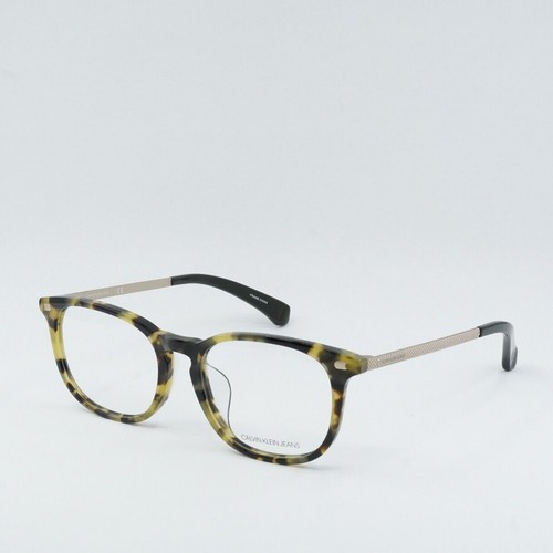CALVIN KLEIN JEANS CKJ493AF 221 Green Tortoise 53mm Eyeglasses New Authentic - 第 3/6 張圖片
