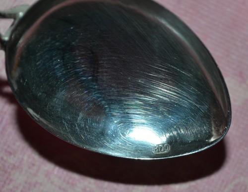Juego de 2 cucharas de coleccionista de recuerdos de ITALIA plata sólida 800 cucharas de café decorativas - Imagen 7 de 9