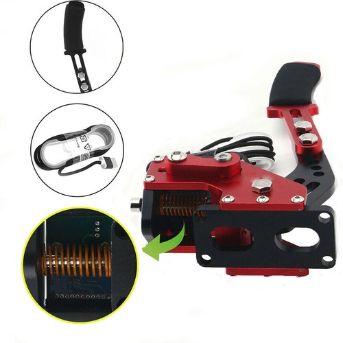 USB Handbrake 14Bit Racing Hand Brake For PC Game G27 G25 G29 T500 T300 - Picture 12 of 19