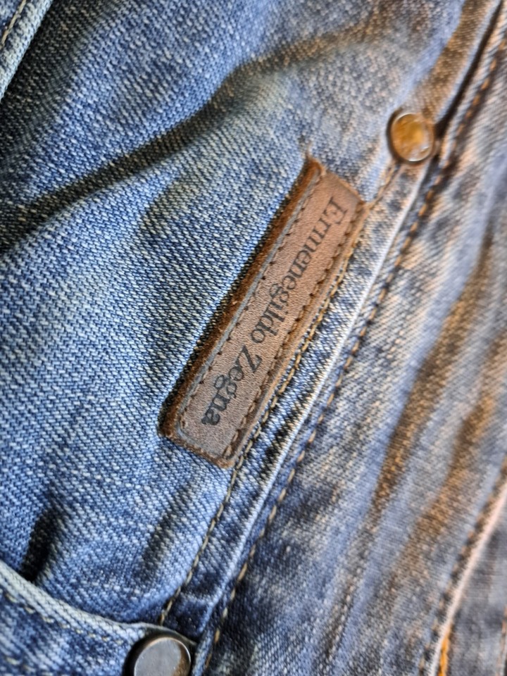 400 Zegna Jeans 38 37 36 Blue 27 Denim Italy Rome Designer Casual