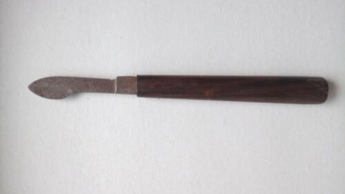 Vintage collectable letter opener wooden handle- A1,surface rust only antique . - Picture 1 of 4