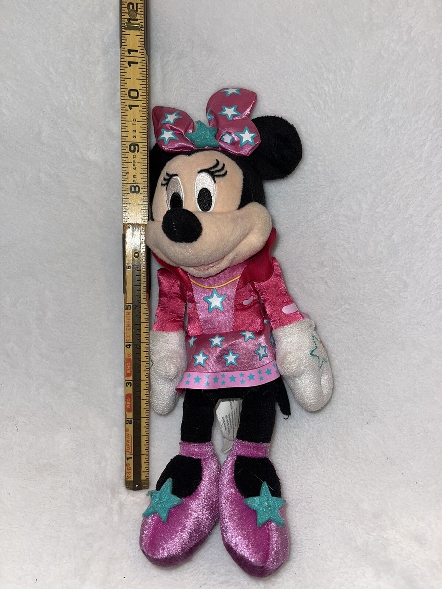 Disney Minnie Mouse Pop Star Plush Toy