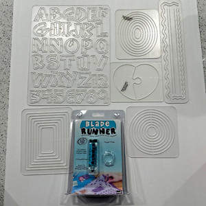 CRAFT LOT: ProvoCraft Coluzzle 6 Templates + EK Success Blade Runner