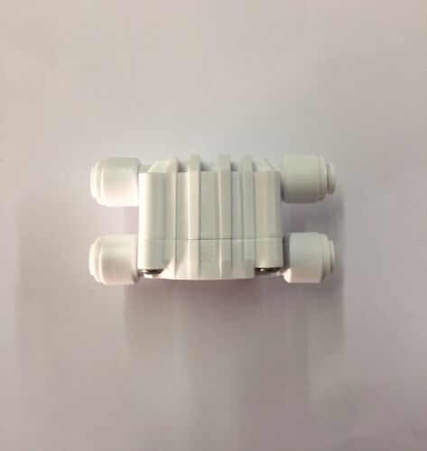 Válvula de cierre automático 1/4" conexiones rápidas - sistemas de agua de ósmosis inversa RO - Imagen 3 de 4