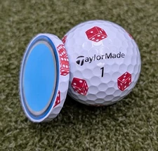 TaylorMade Tp5 Golf Ball Marker Cross Section Limited Edition Tp5x Dice Tour