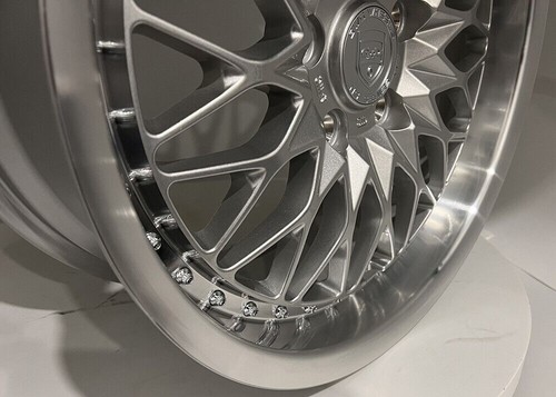 NS5 18 inch Silver Chrome Rim 5x115 ET40 CB74.1 - Picture 5 of 9