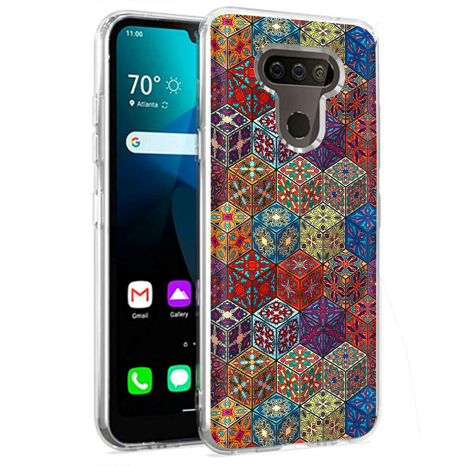 Phone Case for LG Harmony 4,Premier Pro Plus,K41, Chinese New Year 6 Print