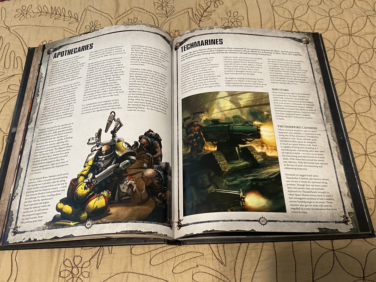 Warhammer 40k 8th ed Space Marine Codex 2nd ed | eBay